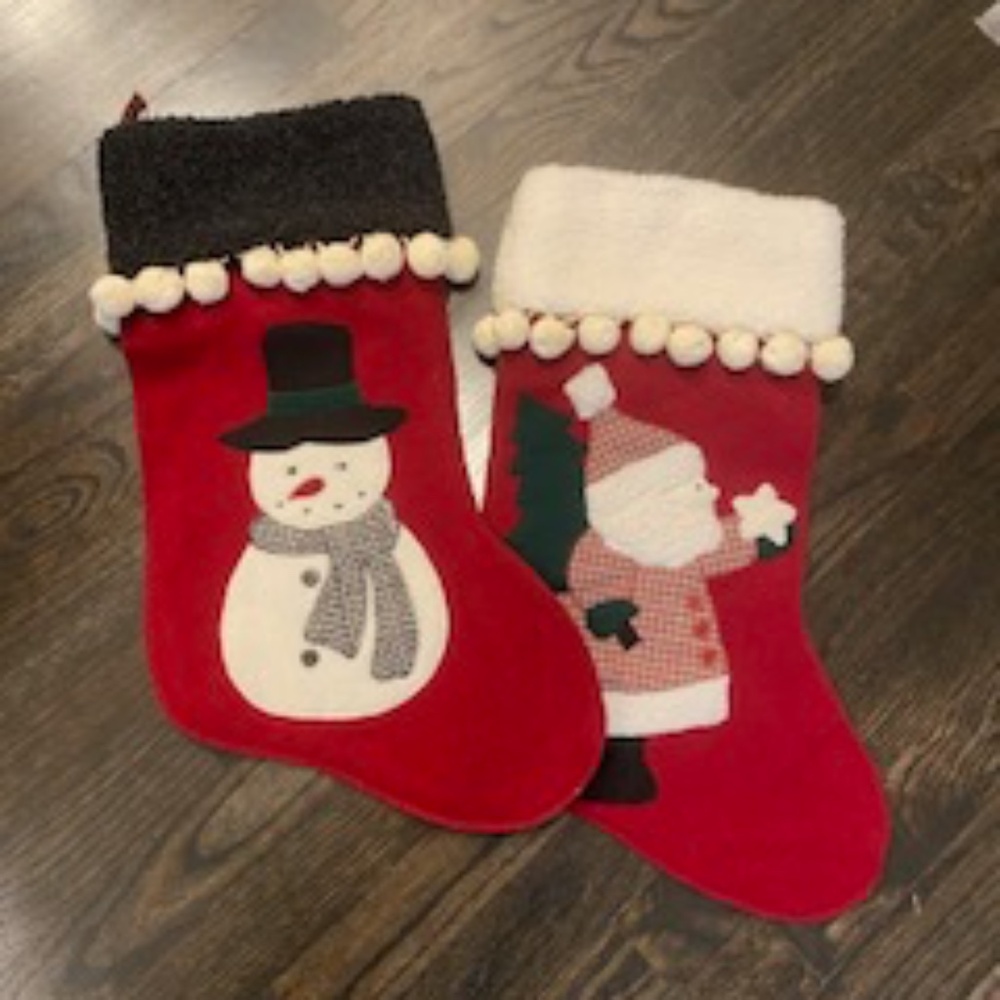VINTAGE Christmas stockings 2